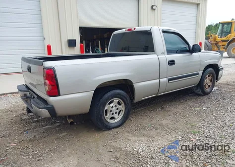 2004 Chevrolet Silverado 1500 из США, поврежденный, VIN 1GCEC14T34Z227272